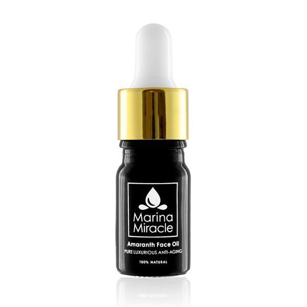 Amaranth Face Oil in small bottle for testing or travel
