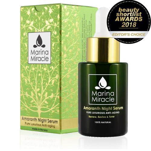 Nočné sérum prírodnej kozmetiky - Amaranth Night Serum