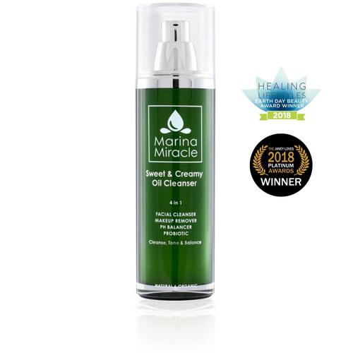 Prírodný pleťový čistiaci prostriedok - Sweet & Creamy Oil Cleanser