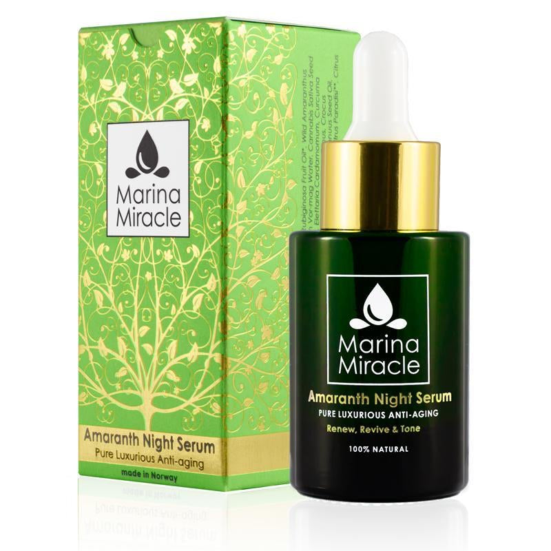 Veľké výhodné balenie - Amaranth Face Oil & Amaranth Night Serum